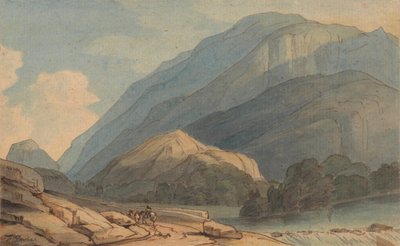 The Entrance into Borrowdale by Francis Towne